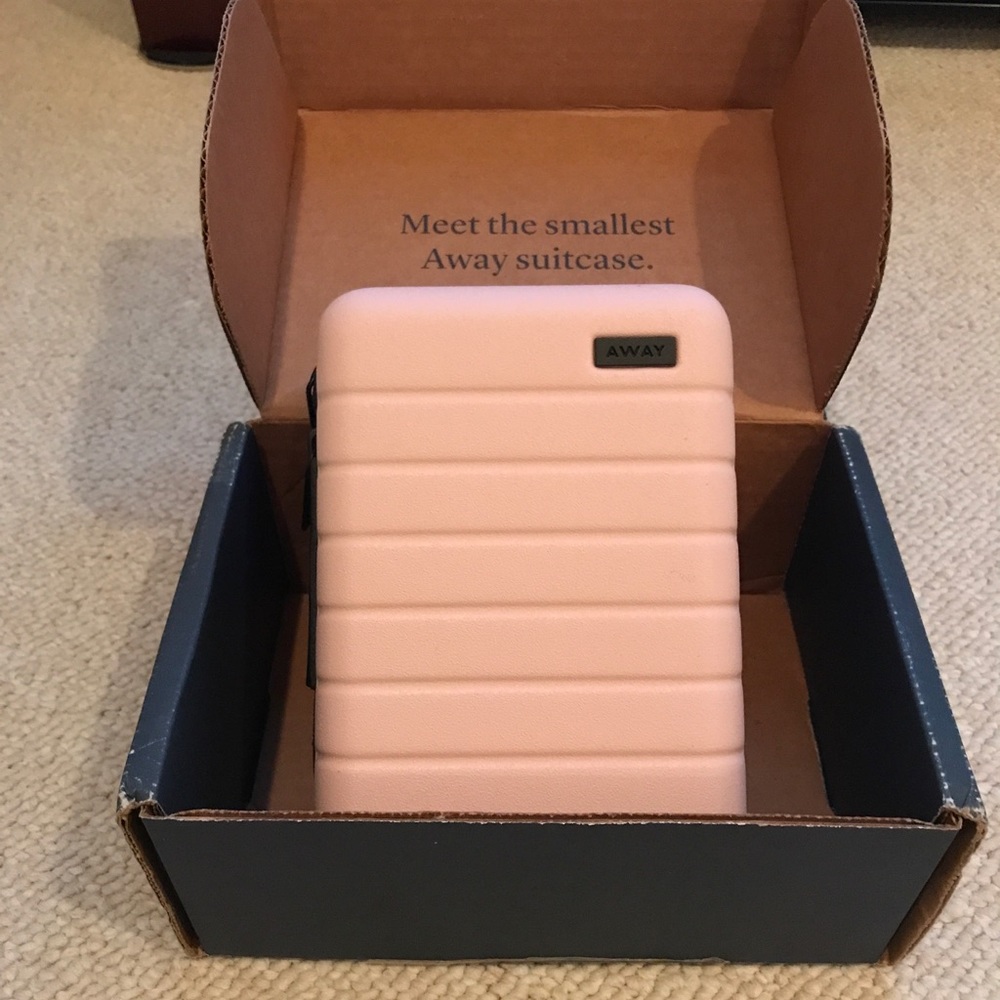 Away Luggage Blush pink travel mini
